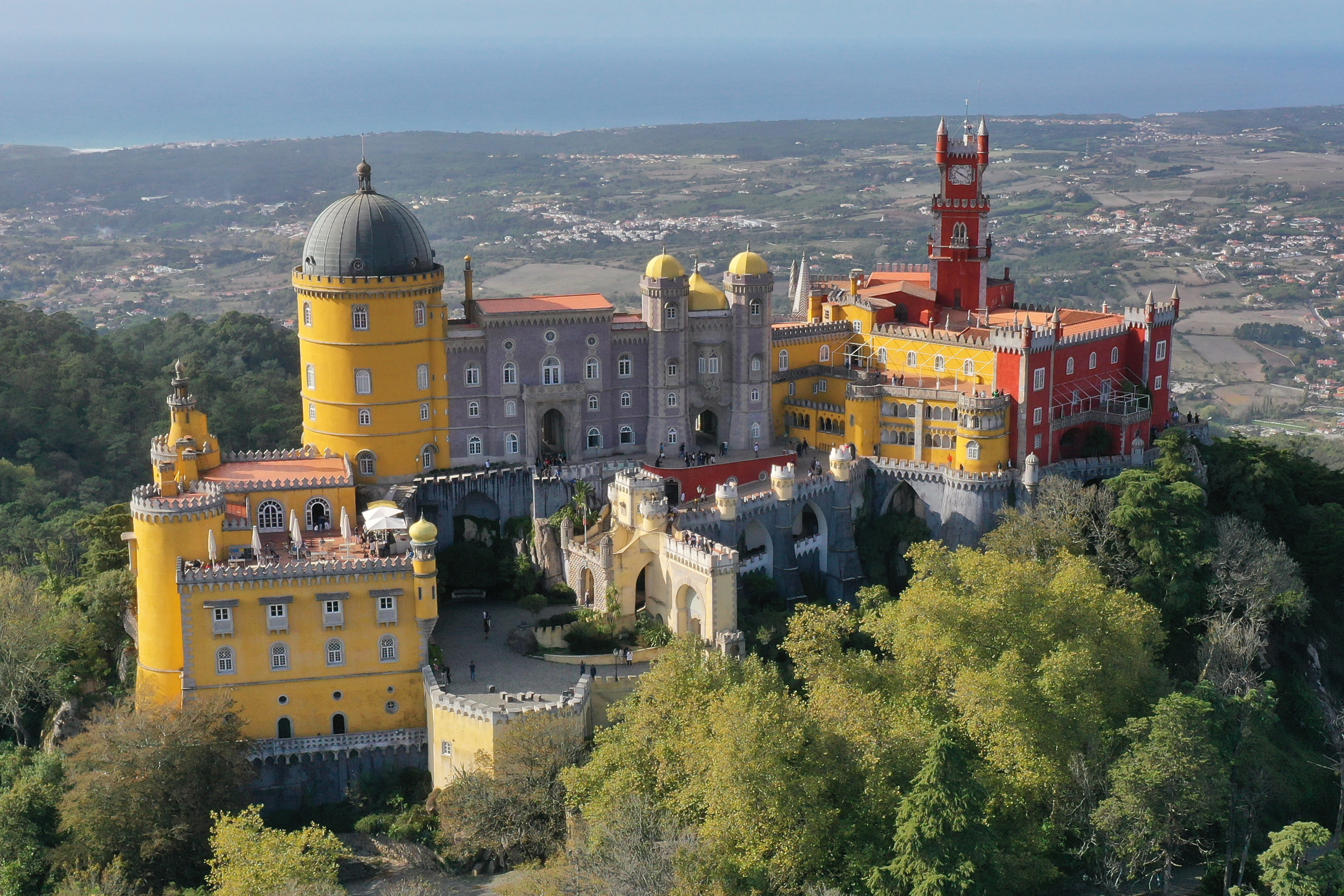 Guided Group Tour: Sintra (Pena Palace and Regaleira), Cabo da Roca and Cascais